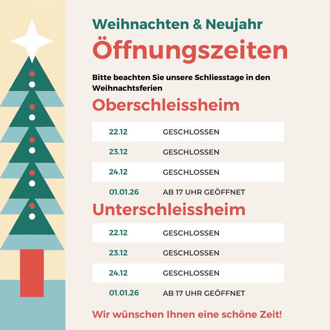 Xmas Öffnungszeiten